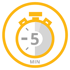 Five minutes (Stopwatch)